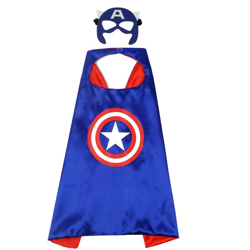 Spot, Halloween pirate cape, children's cartoon hero Superman cape can be customized LOGO direct supply