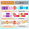 126 PCS Pop Bracelet it Fidget Toys Pack, Fidget Bracelet Birthday Party Gifts, Decompression Wristband with Autistic & ADHD,Fidget Wristband as