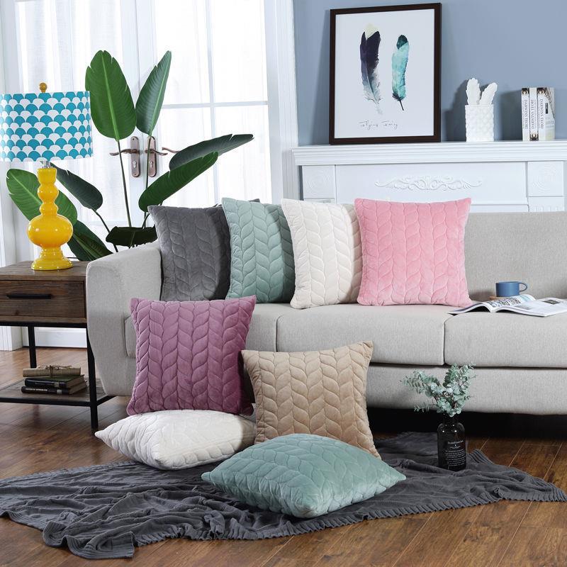 Minimalist Modern Living Room Sofa Mat Plush Dustproof Sofa Cover Household Winter Plush Comfortable and Anti Slip Seat Cushion