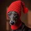 Stylish Pet Winter Hat Breathable Knitted Pullover Hat with Pompoms For Small Dog Outdoor Cold Weather Protections