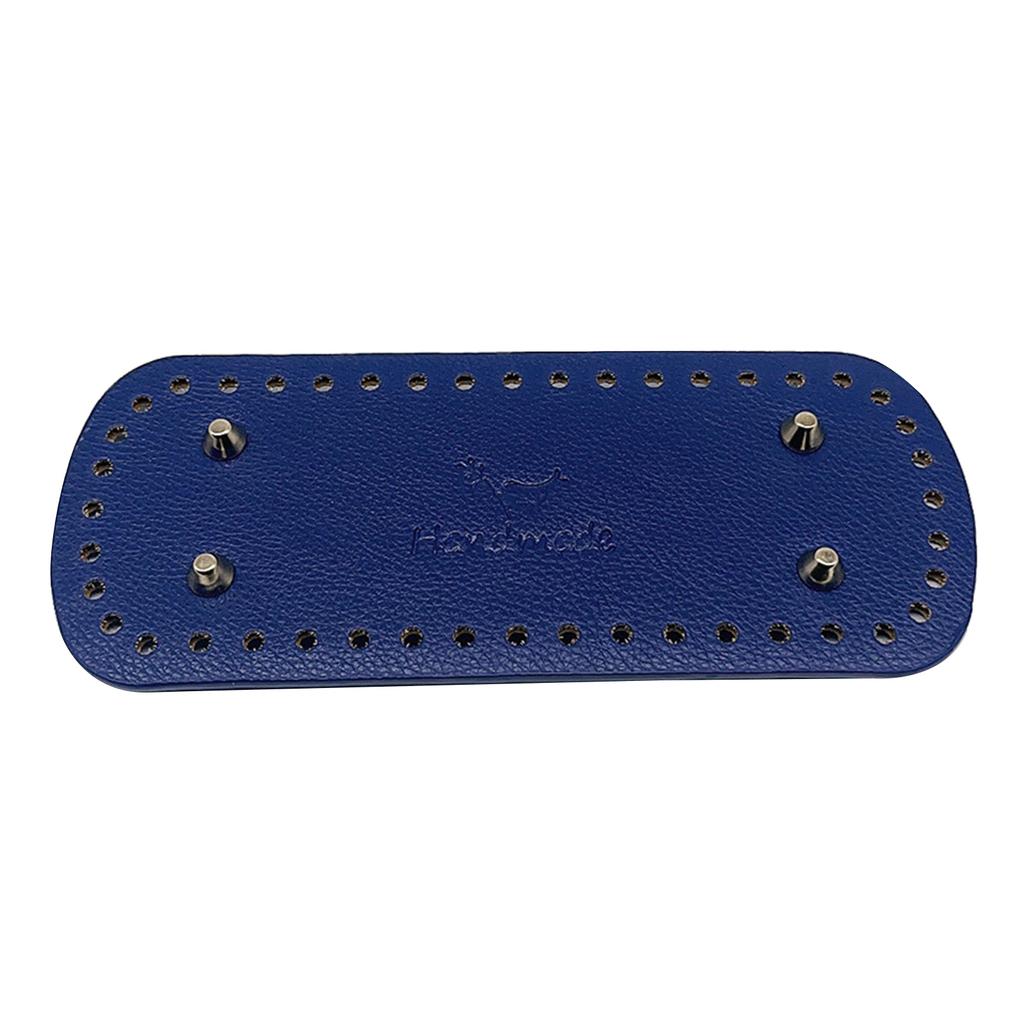 Овальное круглое дно для сумки из кожи с 44 отверстиями, основа для сумки с гвоздями, формовочная подкладка для вязаной сумки через плечо/на плечо, сделанной своими руками