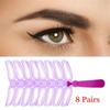 Sale Beauty Reusable Eyebrow Definition Shaping Template Eyebrow Stencils Kit Brow Grooming Card