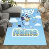 Space Friends Adventure Personalized Text Carpet Design for Foyer Playrooms Study room Outdoor Anti-slip Rug Decorate Offices Spiritual Gift