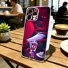 H-hazbin hotel ангел пыль Чехол для телефона Прозрачный Силиконовый Мягкий Для iPhone 17 16 15 14 13 12 11 Mini Pro Max Plus