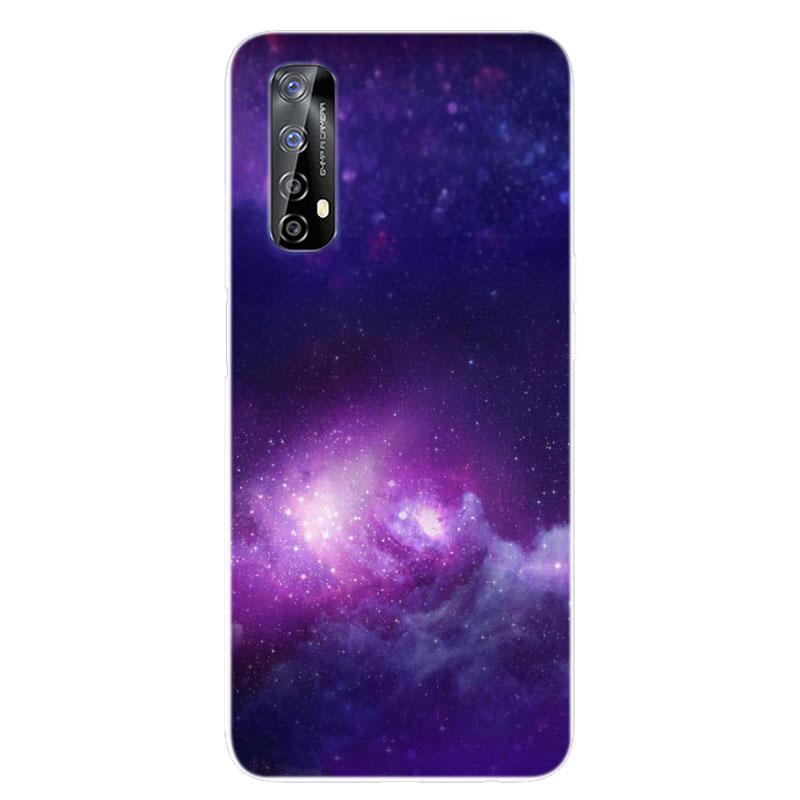 For OPPO Realme 7 Case RMX2151 Bumper Silicone TPU Soft Phone Cover For OPPO Realme 7 RMX2155 Realme7 Case Cartoon fundas Coque