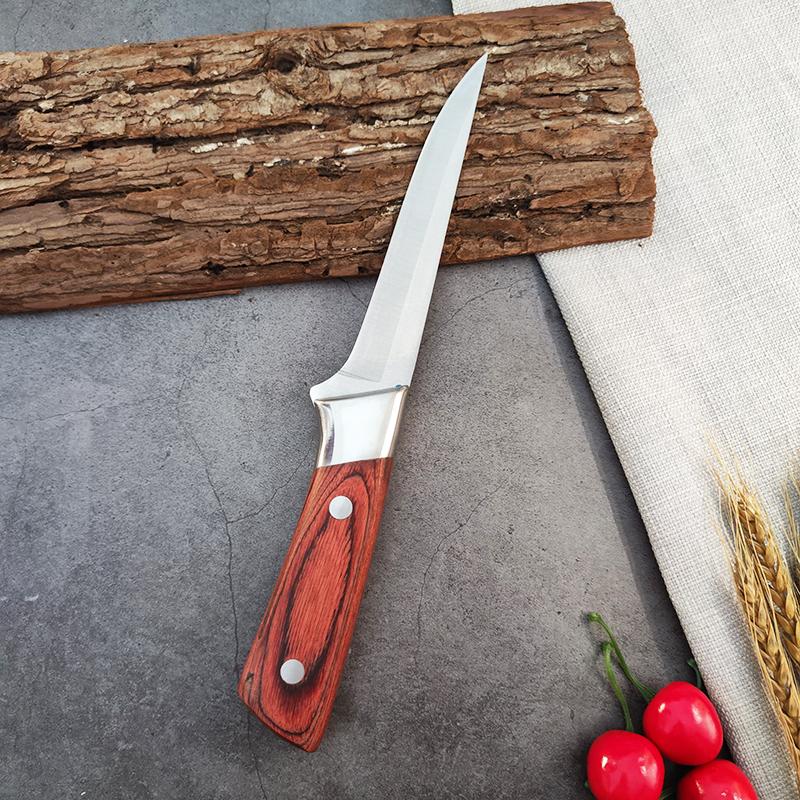 Нож для обвалки из нержавеющей стали, кухонный нож, кухонный нож, охотничий нож, кухонный инструмент