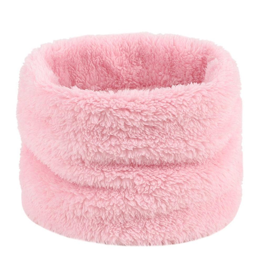 Сохраняющие тепло зимние снуды-шарфы однотонные маски для лица мода защита от холода воротник