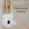 Keyless Fingerprint Lock ABS Door Lock New Smart Padlock