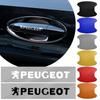 Car Door Stickers Auto Handle Anti Scratch Protection Film For Peugeot HX1 Partner 3008 4008 2008 5008 4007 6008