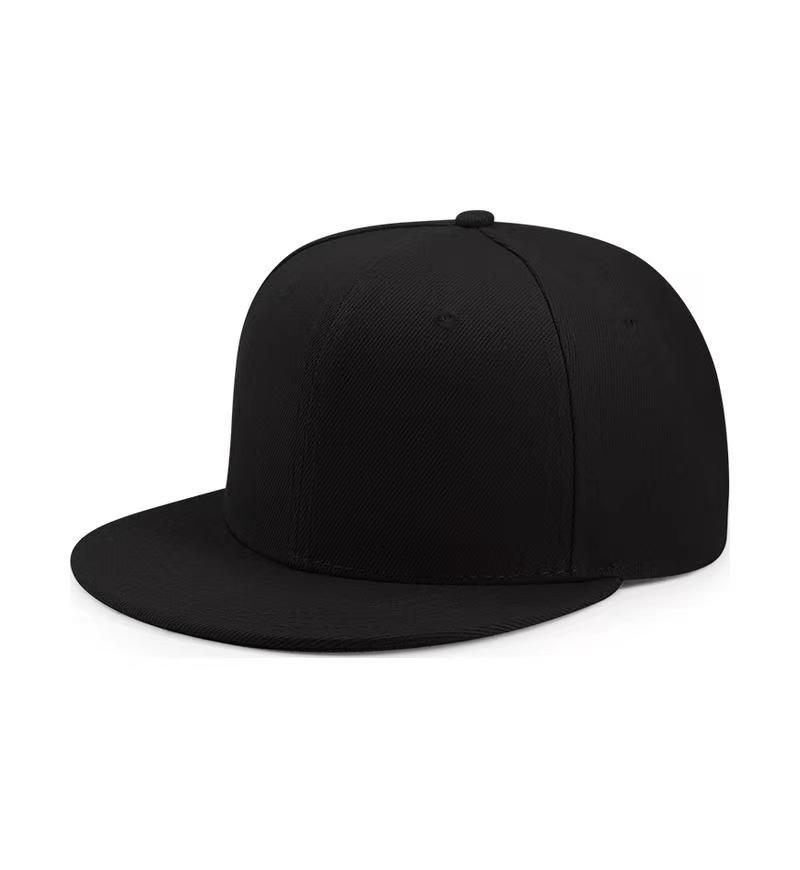 New Brand Quality Flat Bill Blank Men 3D Puff Embroidery Patch Snapback Cap Fitted Custom Baseball Hats for Men