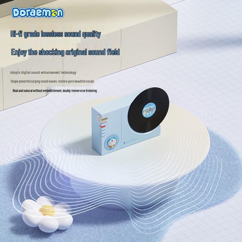 ROCK Doraemon Ретро Bluetooth-динамик CN-вилка (адаптер в комплекте) (Китайская версия)