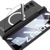 Чехол-подставка с магнитным шарниром Magsafe для Samsung Galaxy Z Fold 6 5 4 3 с защитной пленкой для экрана Fold6 Fold5