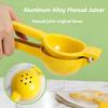 1 шт. Ручной зажим для лимона Креативные кухонные гаджеты Красочная ручная соковыжималка для лимона Нелегко деформировать Мини домашний портативный зажим для лимона