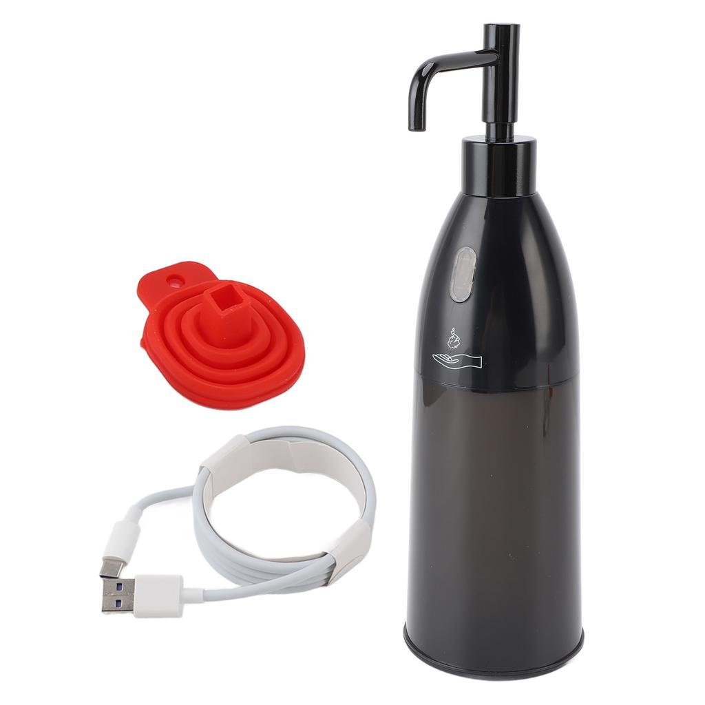 Автоматический пенный дозатор мыла с USB-подзарядкой, инфракрасным сенсором, настольный автоматический дозатор мыла