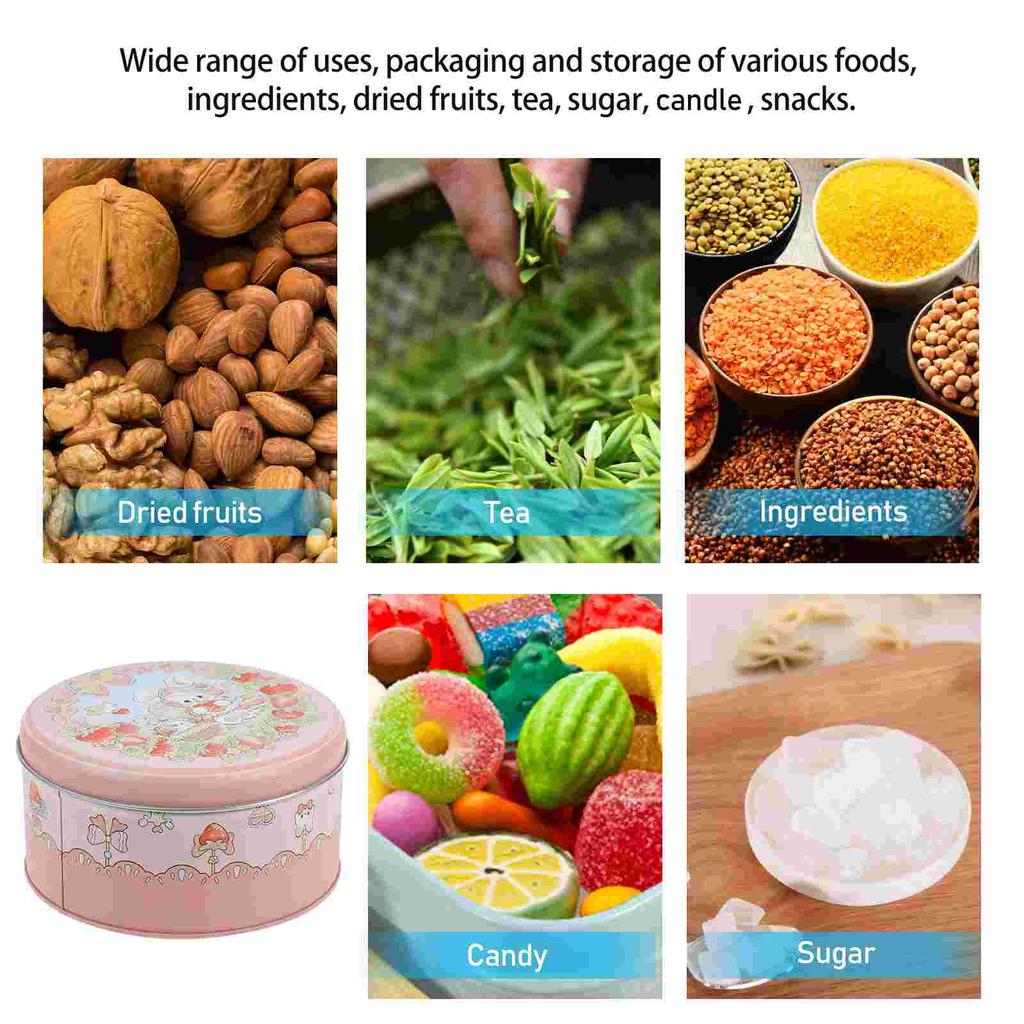 Баночка для печенья в виде кролика, жестяная коробка, сахарница, жестяная банка, декоративные коробки для хранения