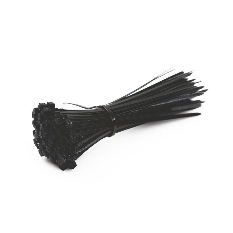 100 шт. нейлоновых кабельных стяжек, самоблокирующиеся стяжки для шнуров, регулируемые ремни для кабелей, крепежные петли для домашнего офиса, стяжки для проводов