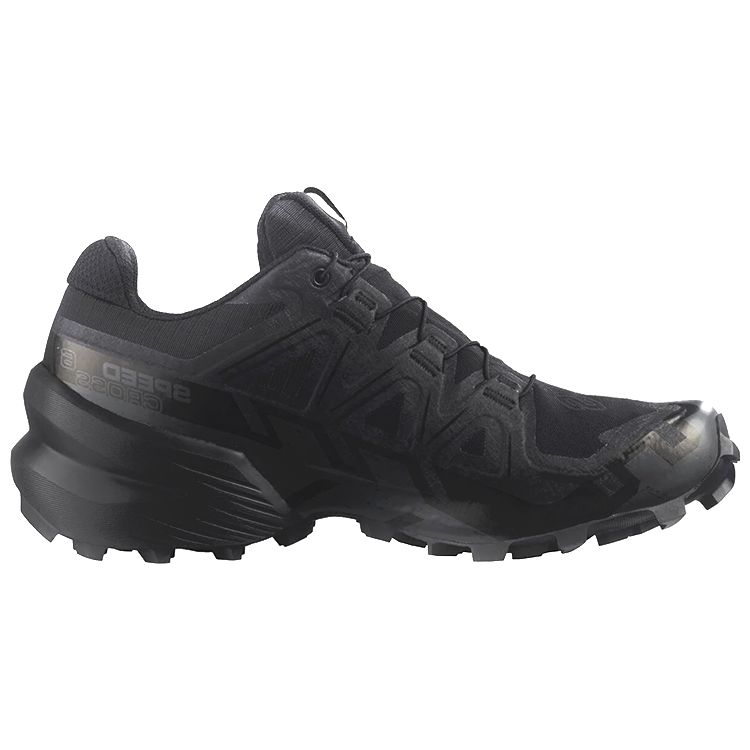 SALOMON Speedcross 6 Gtx Амортизация Нескользящие Прочные Низкие Походные Кроссовки Женские Походные Кроссовки Черные 417434