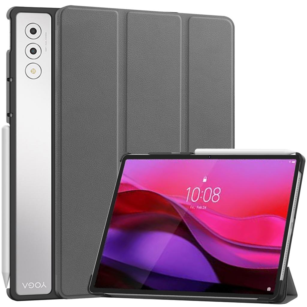 Чехол для Lenovo Yoga Tab Plus Кожаный чехол-подставка с защитой от падений для планшета
