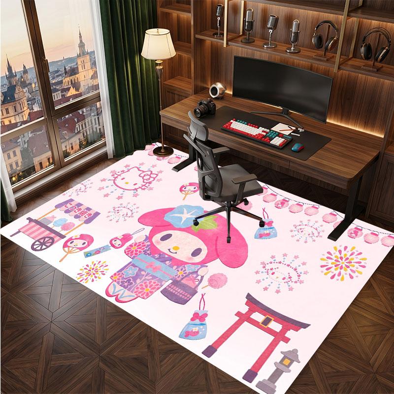 My Melody Rug Soft Thick Non Slip Floor Carpet for Bedroom Living Room Home Decor