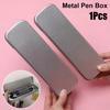 1 шт. Универсальный металлический пенал для ручек, пенал для перьевых ручек и карандашей, канцелярские товары для новых студентов