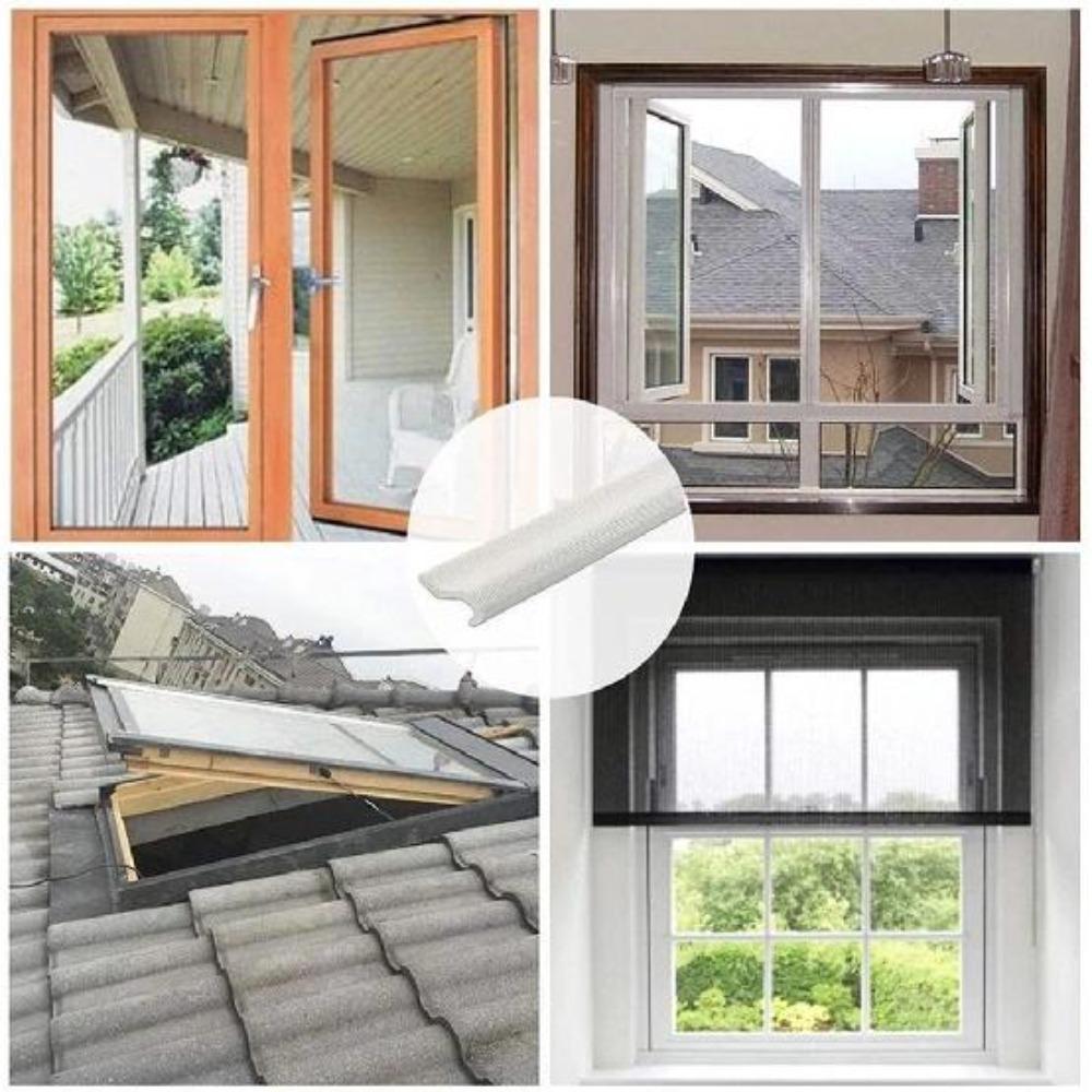2-40 м Уплотнительная лента для окон Погодный уплотнитель Акустическая пена для уплотнительной ленты для раздвижных окон Водонепроницаемый наполнитель зазора двери от сквозняка