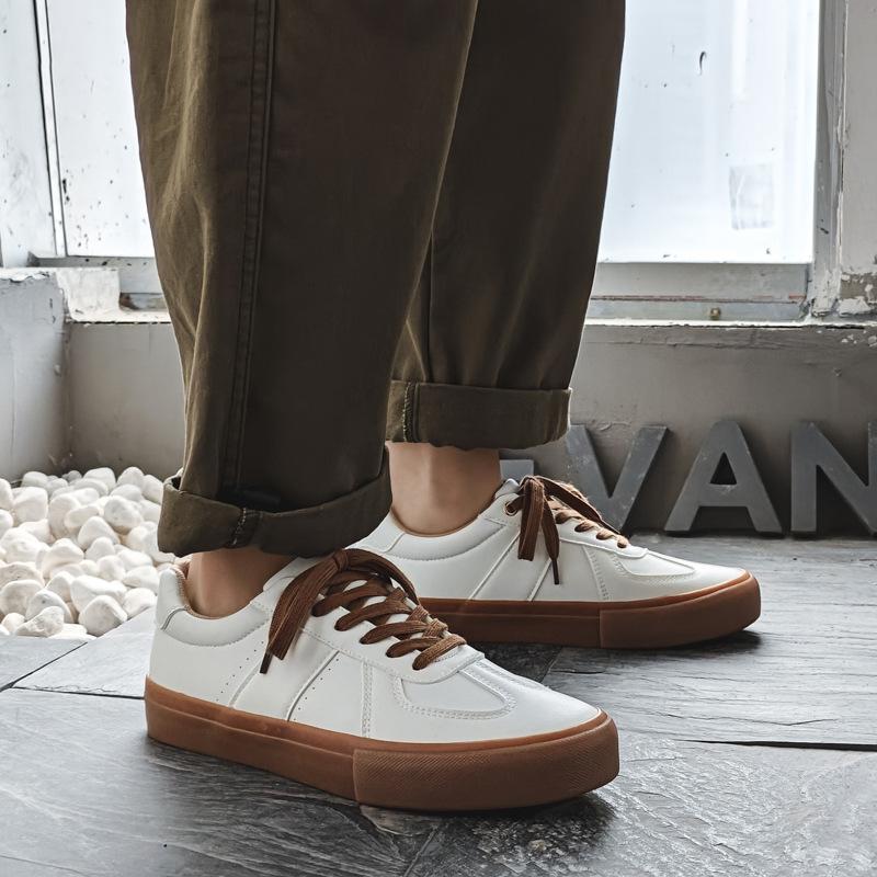 Весенние дышащие толстые уличные туфли мужские повседневные осенние рабочие туфли на мягкой подошве женские слипоны 36-45