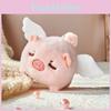 Adorable Plush Flying Pig Pendant- Perfect Car Key Ornament For Girls With Vibrating Wings And Tail!