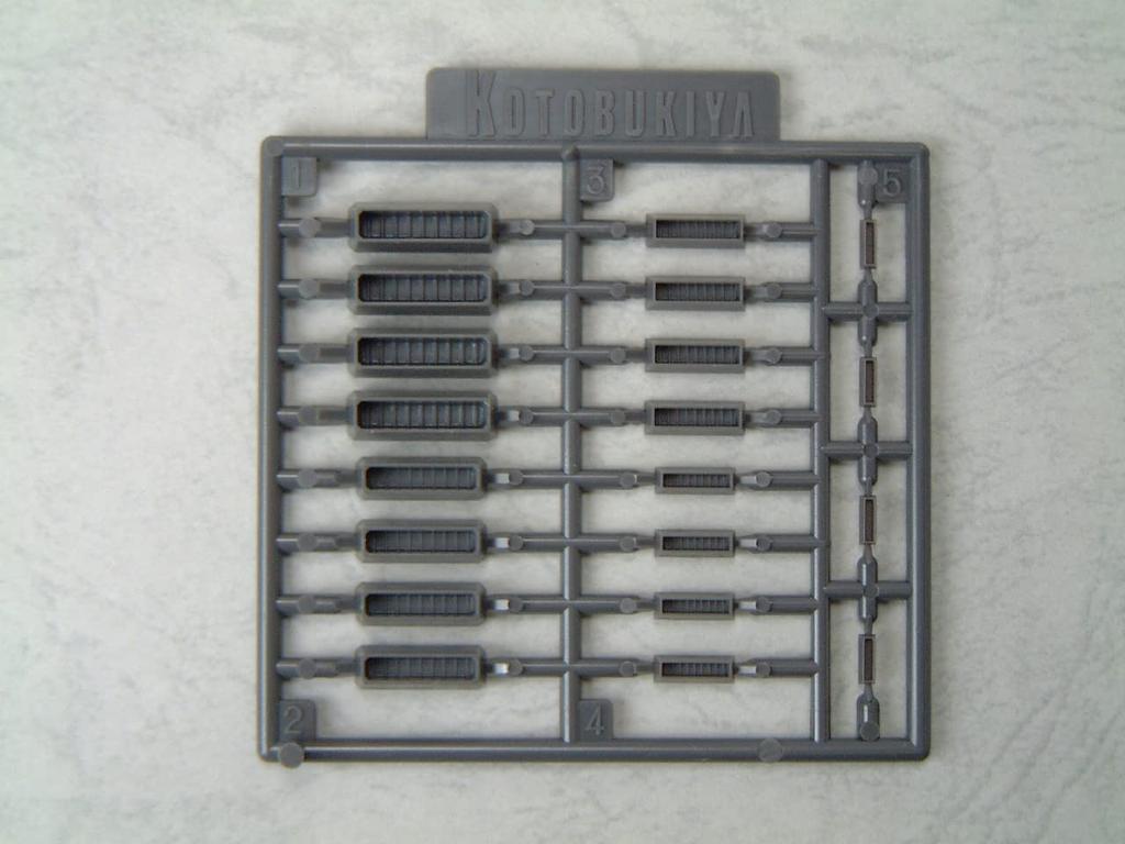 M.S.G Modeling Support Goods Plastic Unit P104 Duct Nozzle Non-Scale Plastic Model Molding Color