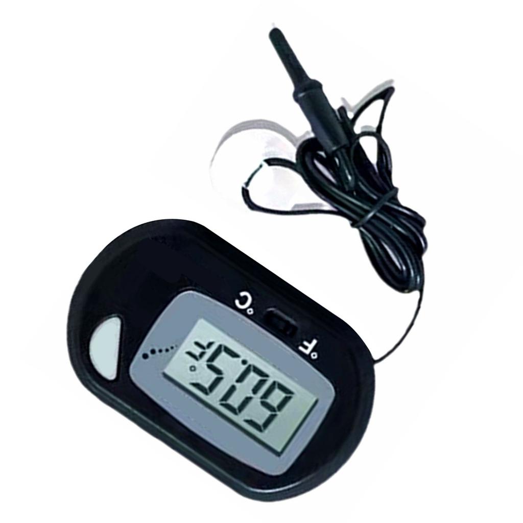 Цифровой аквариумный термометр с водонепроницаемым ЖК-дисплеем, термометр для рептилий и рыб с зондом для Wat
