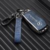 Чехол для ключа Mercedes: Подходит для моделей C260L, E-Class, C-Class, S-Class, E300L, C200, GLB, E260, GLE350, GLA