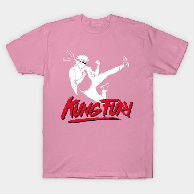 Футболка женская Kung Fury Kick Harajuku Print Kawaii футболка летняя с коротким рукавом женская футболка топ футболка