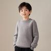 Детский свитер унисекс Qinghe кашемир 30% кашемир 70% шерсть детский осенне-зимний шерстяной пуловер мягкий и теплый