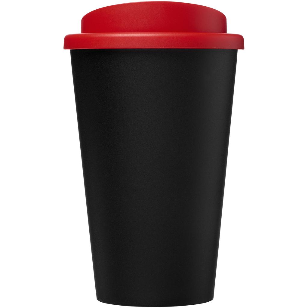 Americano "Eco" recycled 350 ml thermal tumbler Solid black
