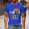 Best Cat Dad Ever Graphic T Shirts Men Vintage Gift Men Premium T Shirt Harajuku Animal Cat Tees Cats Lover Streetwear Tshirt