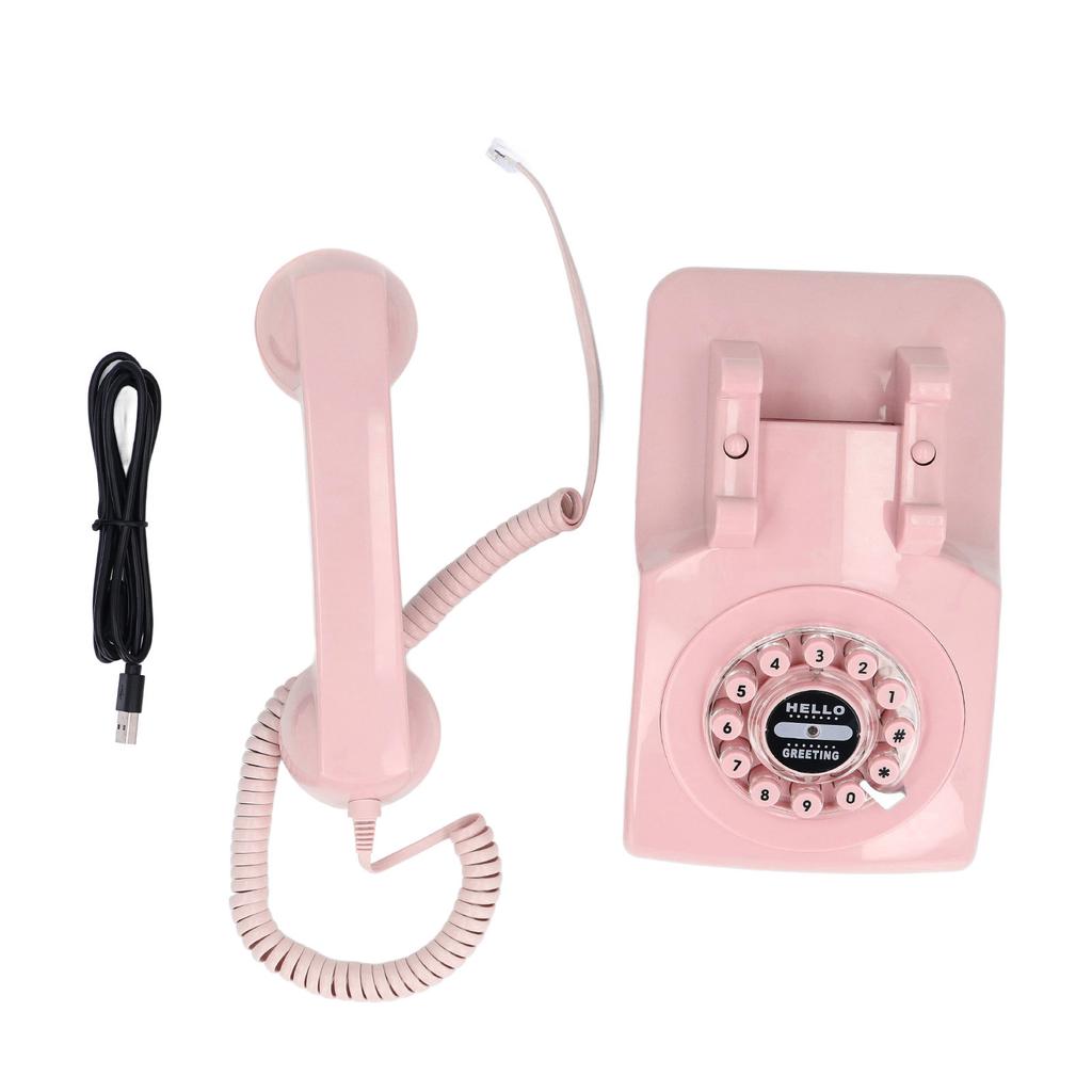 Voice Record Guest Book 120 Hours Recording 8G Capacity Retro Style Messages Guest Book Telephone