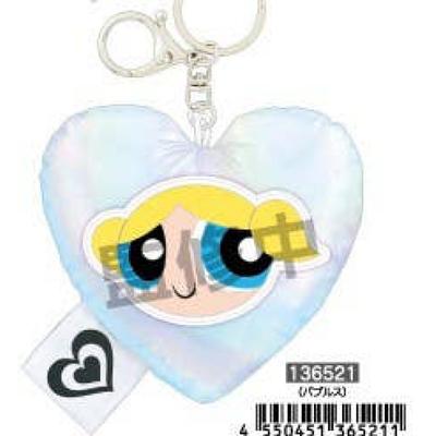 Суперкрошки The Powerpuff Girls Брелок-подушечка Сердечко Баблз