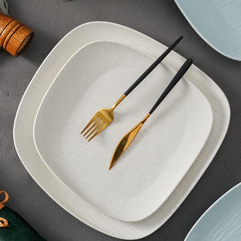 Jingdian Quicksand Korean BBQ Square Plate