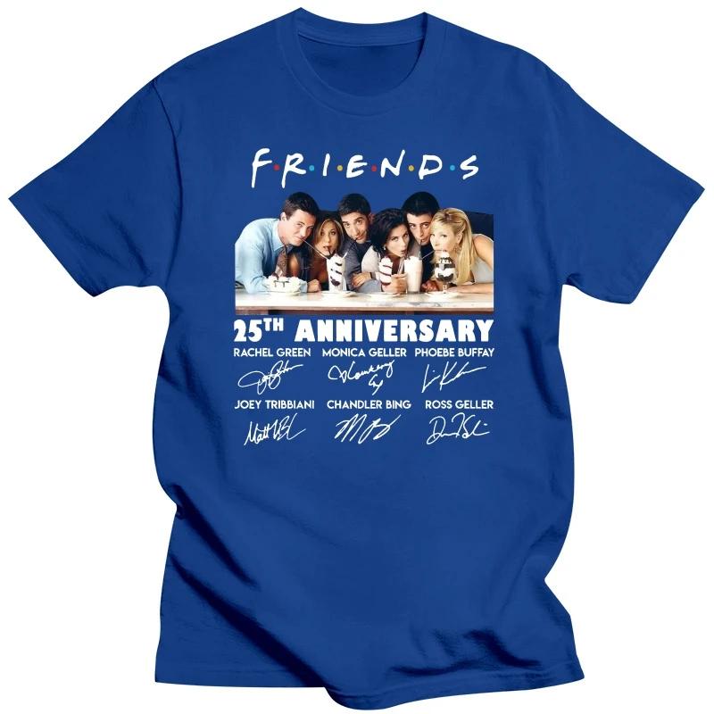 Friends 25Th Anniversary 1994 Signature Tv Series TShirt S5Xl Unisex Shirt Gift Unisexga vintage anime clothes new in tops tees