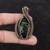 Bloodstone Pendant Copper Wire Wrapped Pendant Designer Jewelry Handmade Amazing Pendant Wire Wrap Jewelry For Gift Gemstone Copper Jewelry