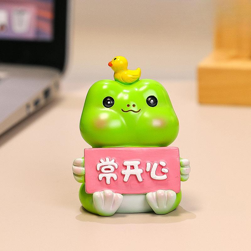 Don't Be Angry. Stress-relieving Little Pig Office Decoration Items. Animal Stress-relieving Cartoon