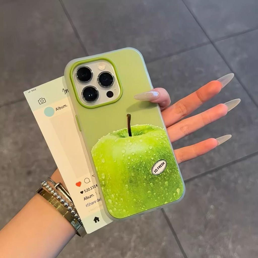 Летние фрукты подходят для чехла на мобильный телефон Apple 16/17promax, скин-скраб для iPhone15, 13/12, желе 14.