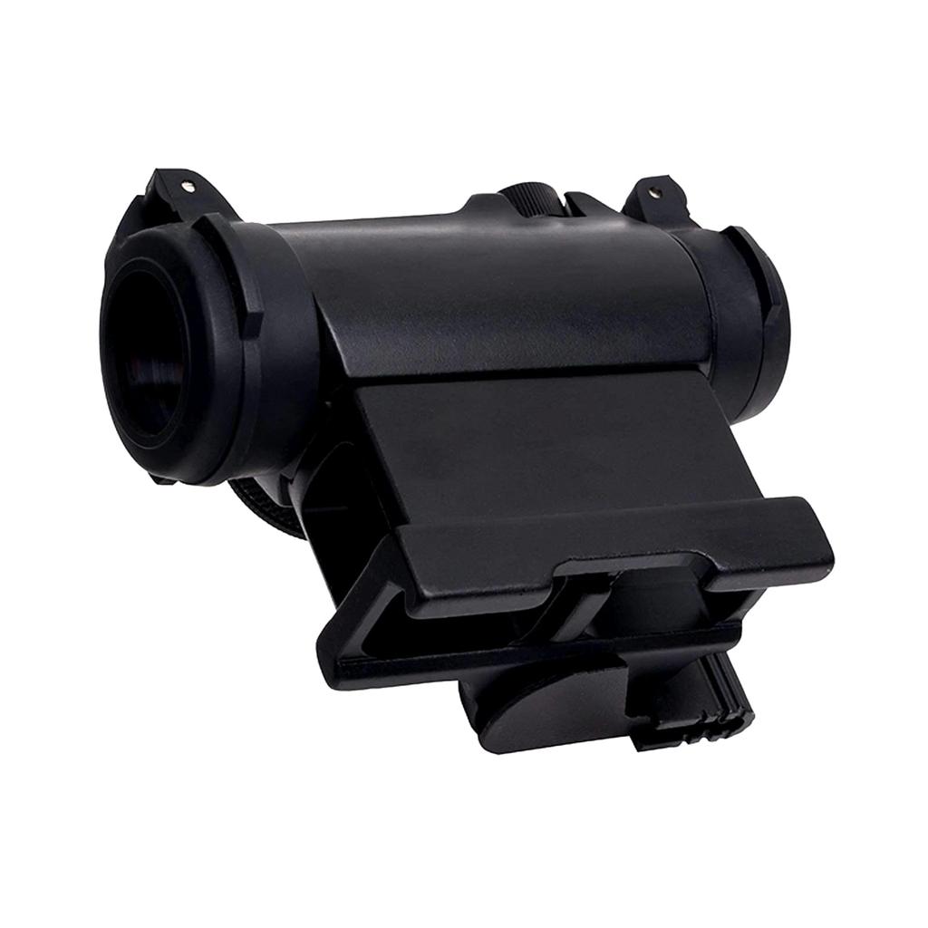 FOCUHUNTER 1x24 Magnification Monocular Camera Finder Red Dot Sight Riflescope with Lens Cap and Mount Adapter, Compact Telescope