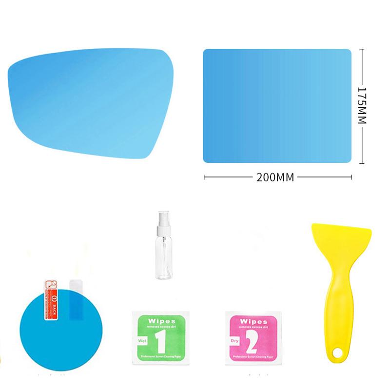 Chery Tiggo 8 Pro Автомобильное зеркало заднего вида непромокаемая пленка для оконного стекла противотуманные водонепроницаемые наклейки дождливый день безопасное вождение 4 шт.