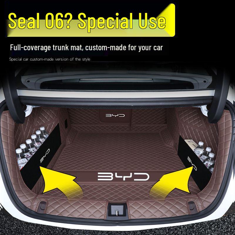 Совместимо с BYD Seal 06 DM-i/EV GT (2024-2026) Окантовка коврика багажника - Специальная модель