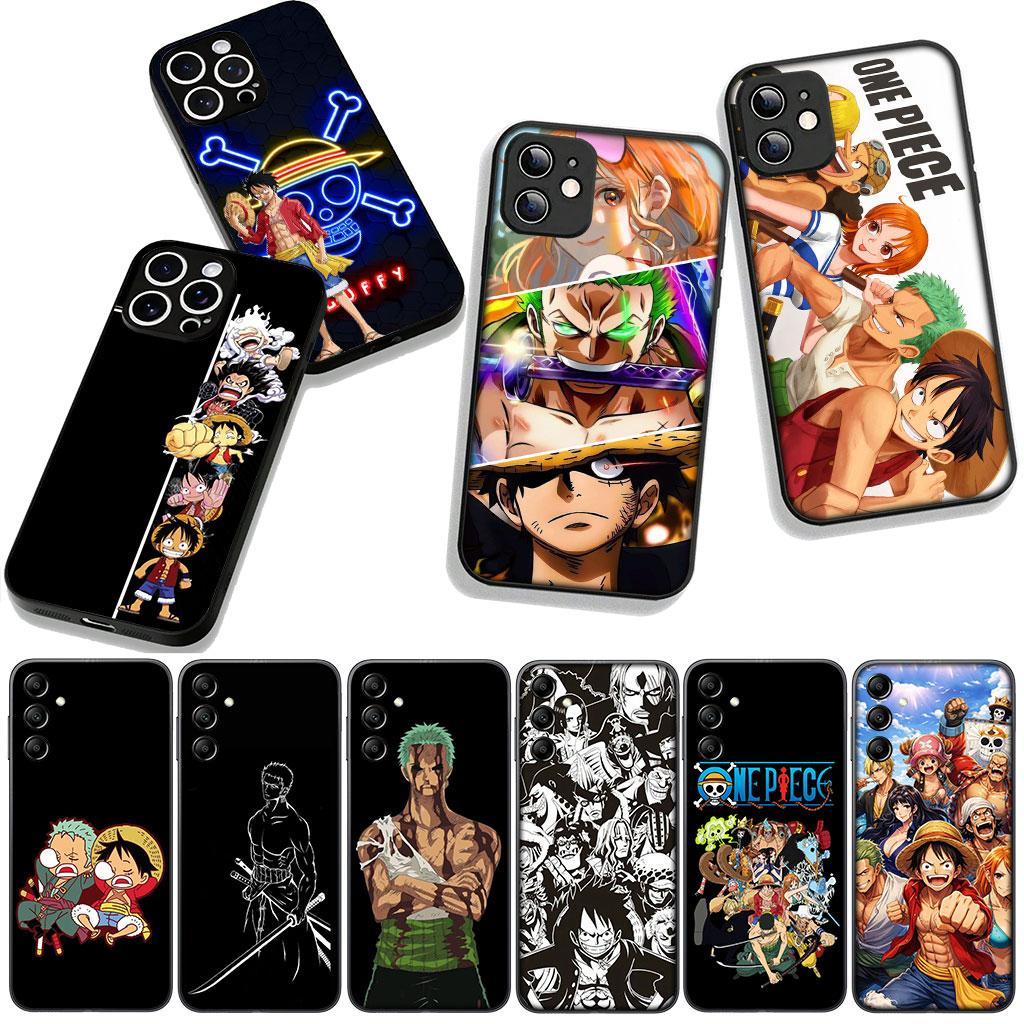 Cover for Apple iPhone 16 15 14 Plus 13 12 Mini 17 Pro Max + ProMax 16E Air Phone Case Roronoa One Pieces Luffy Zoro