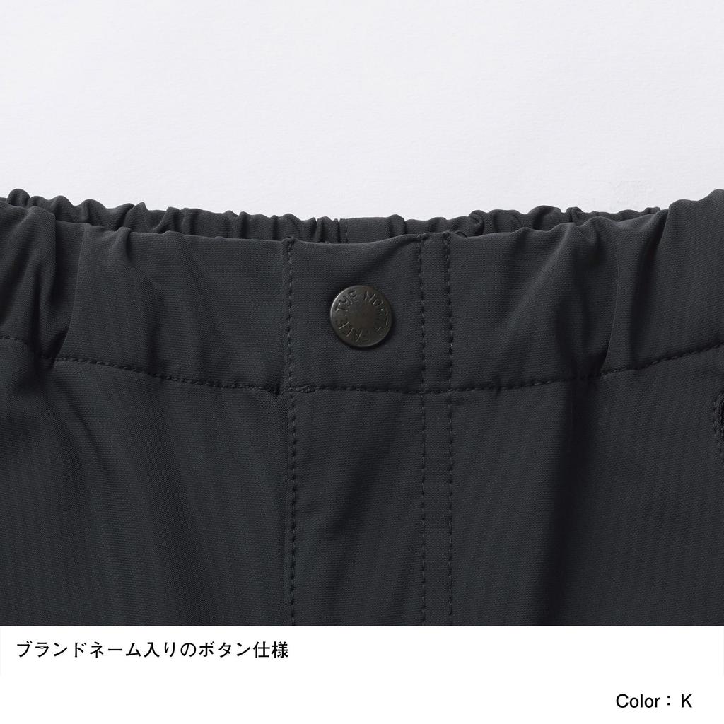 The North Face Barb Size 140 Kids' Pants, Unisex, Water-Repellent, Stretch, Anti-Static, Black,