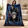 Dead by Daylight Custom Name Fleece Blanket Personalized Soft Cozy Throw Blanket Customized Gift for Birthday Christmas