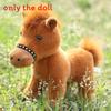 Animal Plush Realistic Pony Toy With Pp Cotton Suitable For Kids Gifts Holiday