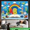 2D Flat Backdrop1pc Colorful Supplies Scene Display Backdrop Banner Polyester Wall Decor For Living Room Bedroom Office Outdoor Decor Party