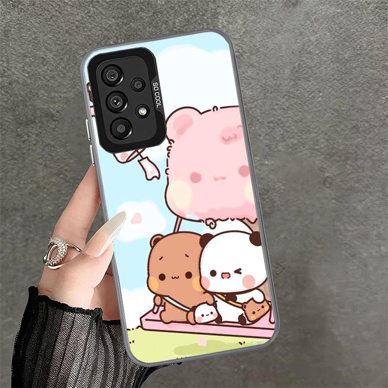 Bubu Dudu Мультяшный Милый Мягкий Чехол для Телефона для Samsung A17 A16 A15 A14 A13 A57 A56 A55 A54 A53 A37 A36 A35 A34 A33 A26 A25 A24 A23 A